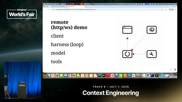 Selected presentation frame from ACP: The Universal Remote Control for AI Agents — Alex Hancock, Block at 508 seconds