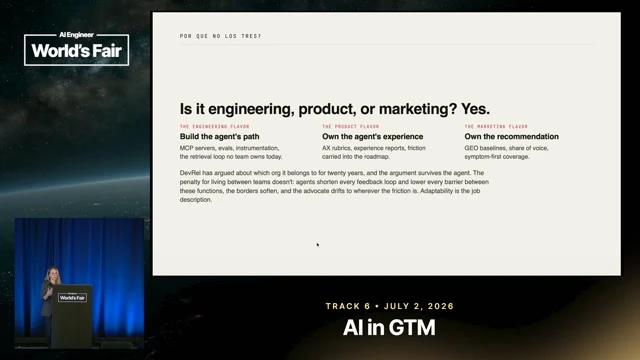 Captures the product and marketing flavors that own agent experience, funnel entry, and recommendations.