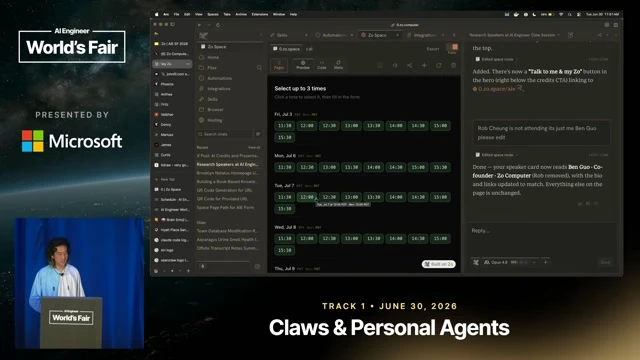 Concrete personal-software example: Guo’s customized scheduling replacement and applicant-review rules.