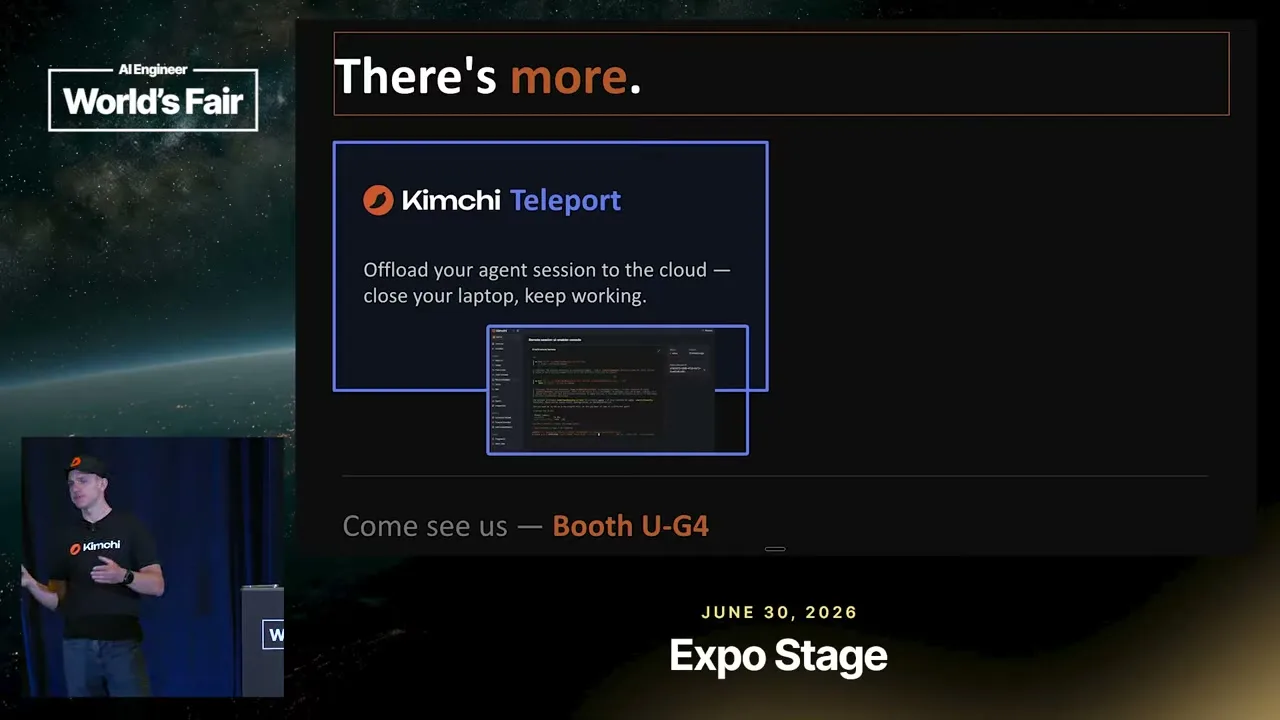 Selected presentation frame from Stop Rationing Tokens: Let the Harness Pick the Model — Kimchi by Cast AI at 722 seconds