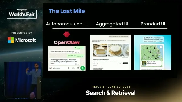 Selected presentation frame from Rebuilding the web for agents — Liad Yosef, MCP Apps at 641 seconds