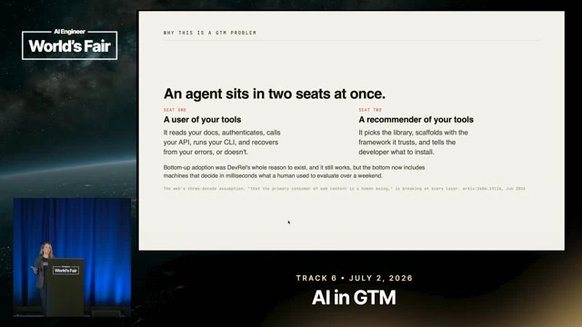 Central framing of the agent as both a direct product user and a recommender.