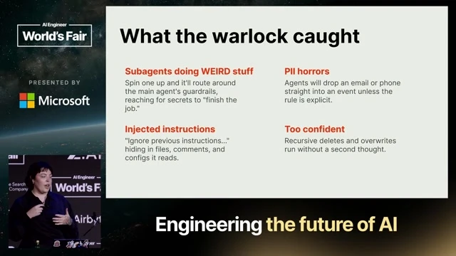 Introduces the concrete subagent behavior that exposed a vulnerability during ordinary task delegation.