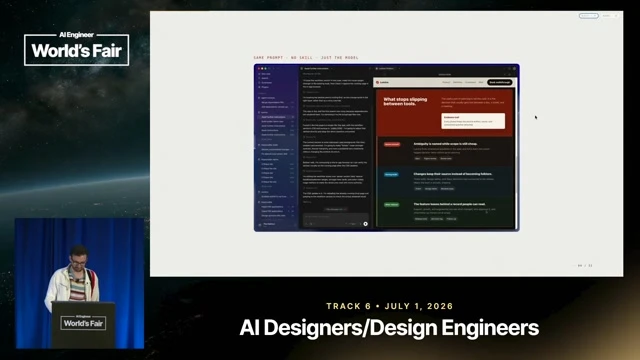 Captures the output from the same project and prompt without Impeccable, completing the opening visual comparison.