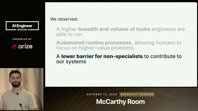 Candidate during the non-specialist workflow.