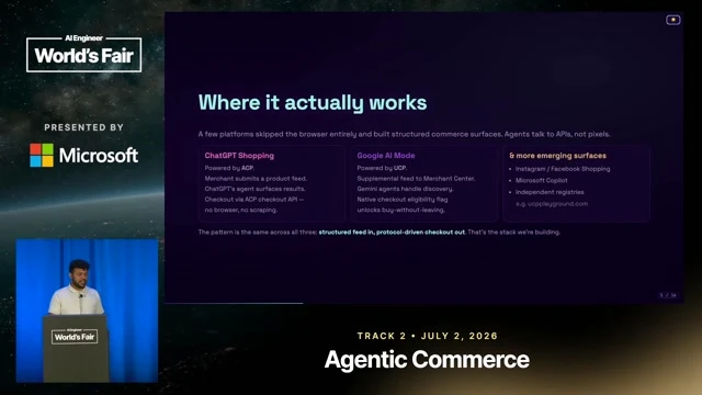 Illustrates the merchant-side nuance behind ACP and UCP, including why apparently simple cart changes require standardized commerce primitives.