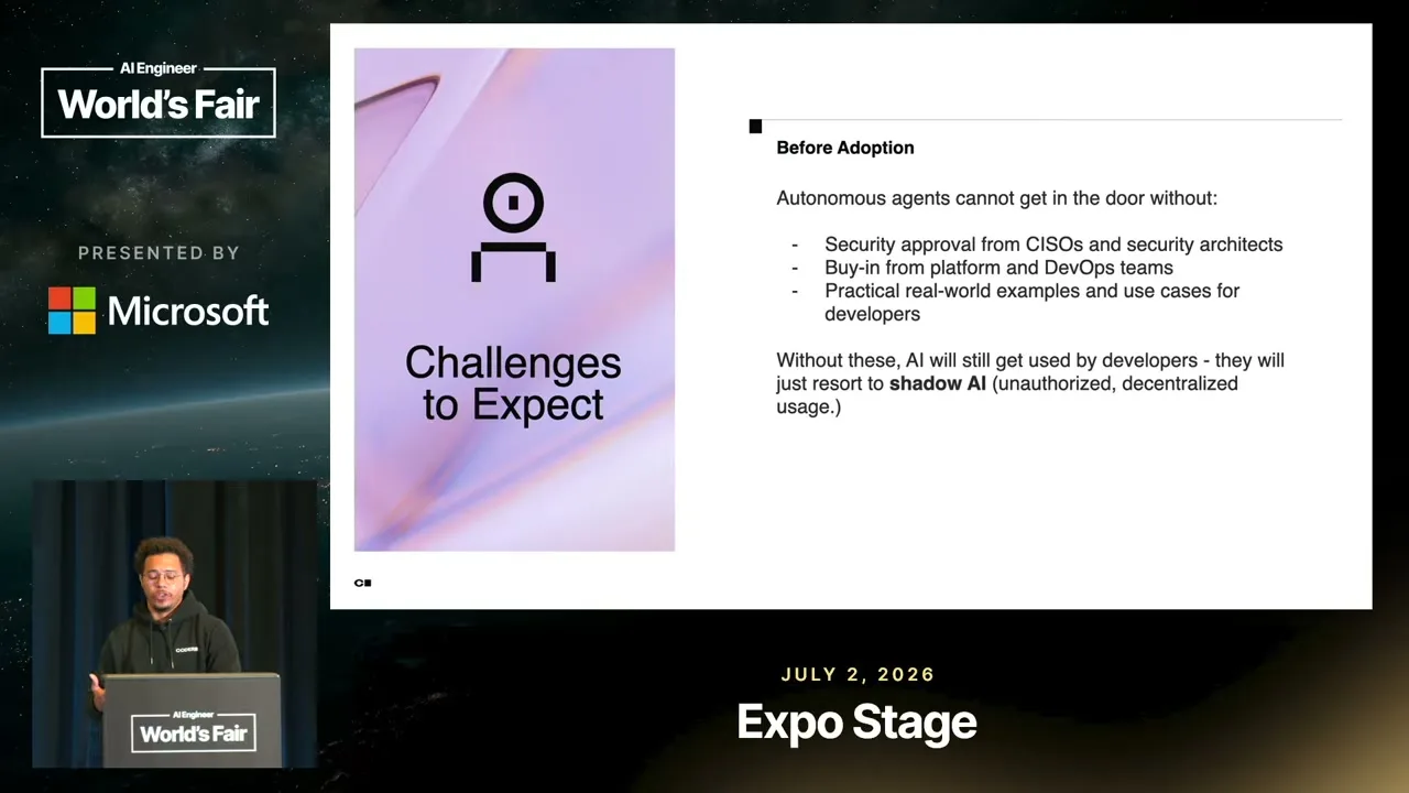 Selected presentation frame from The Lethal Trifecta Is Already on Your Laptops — Michael Patterson, Coder at 639 seconds